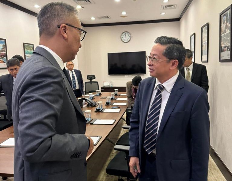 Menperin Agus bertemu  dengan perwakilan dari VinFast