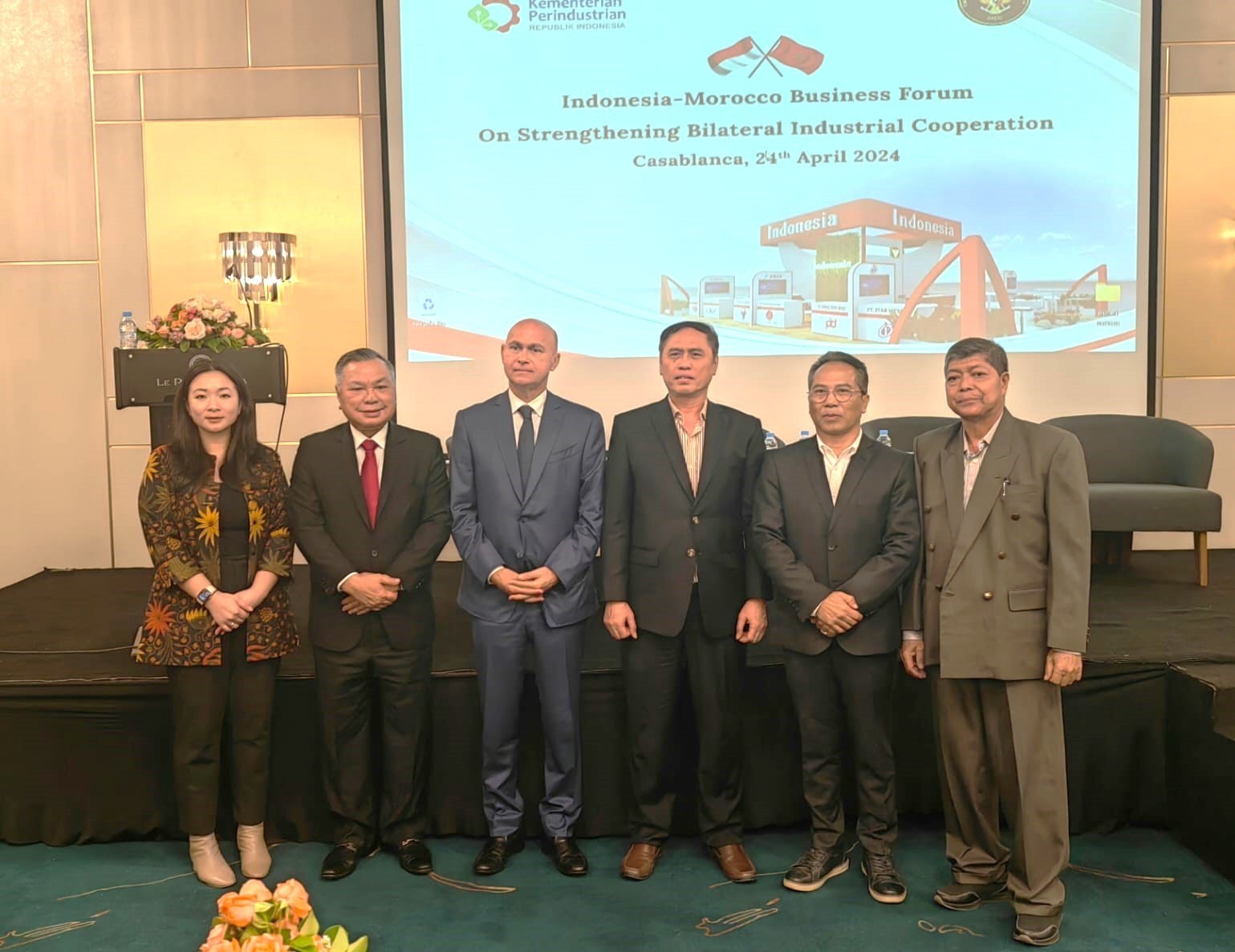The Indonesia – Morocco Business Forum on Strengthening Industrial Cooperation
