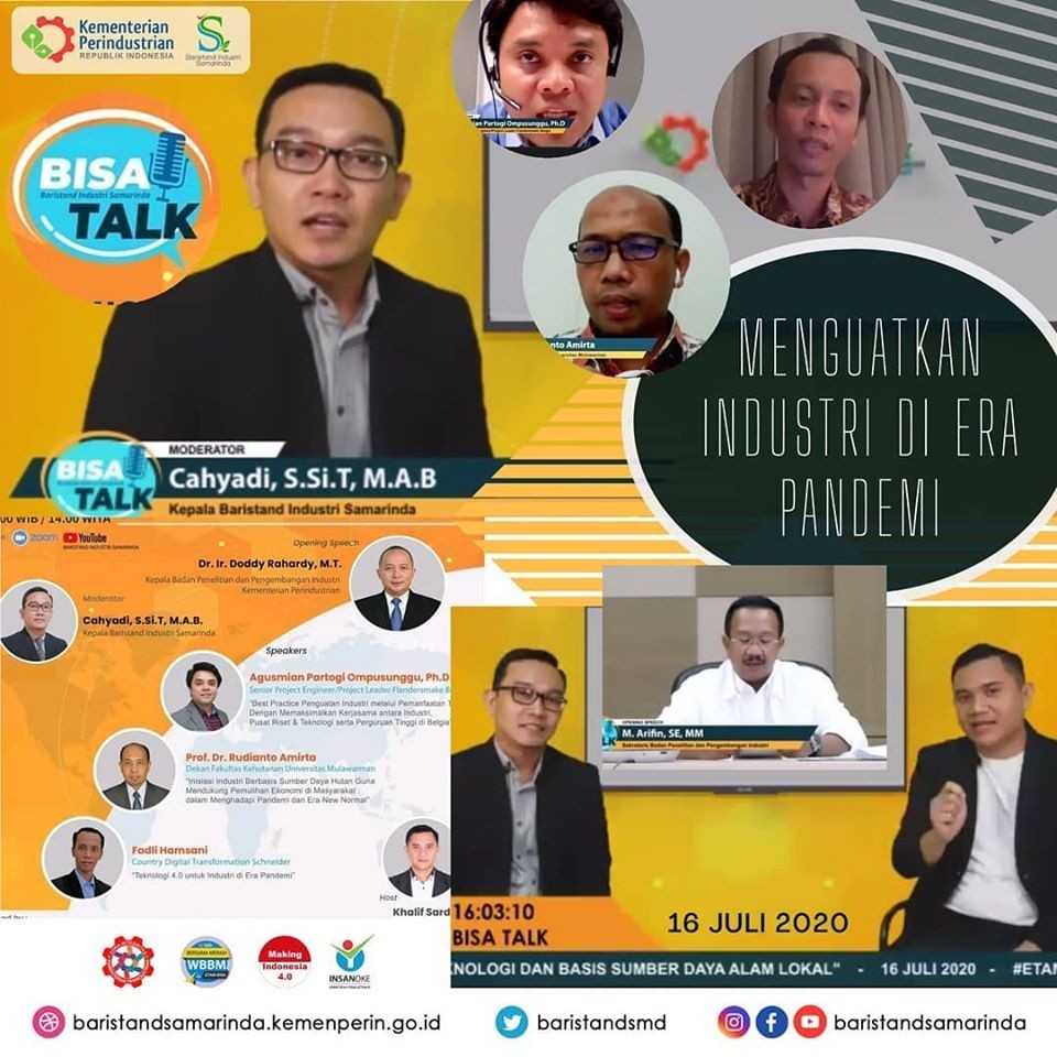 MENGUATKAN INDUSTRI DI ERA PANDEMI MELALUI PENERAPAN TEKNOLOGI DAN BASIS SUMBER DAYA ALAM LOKAL