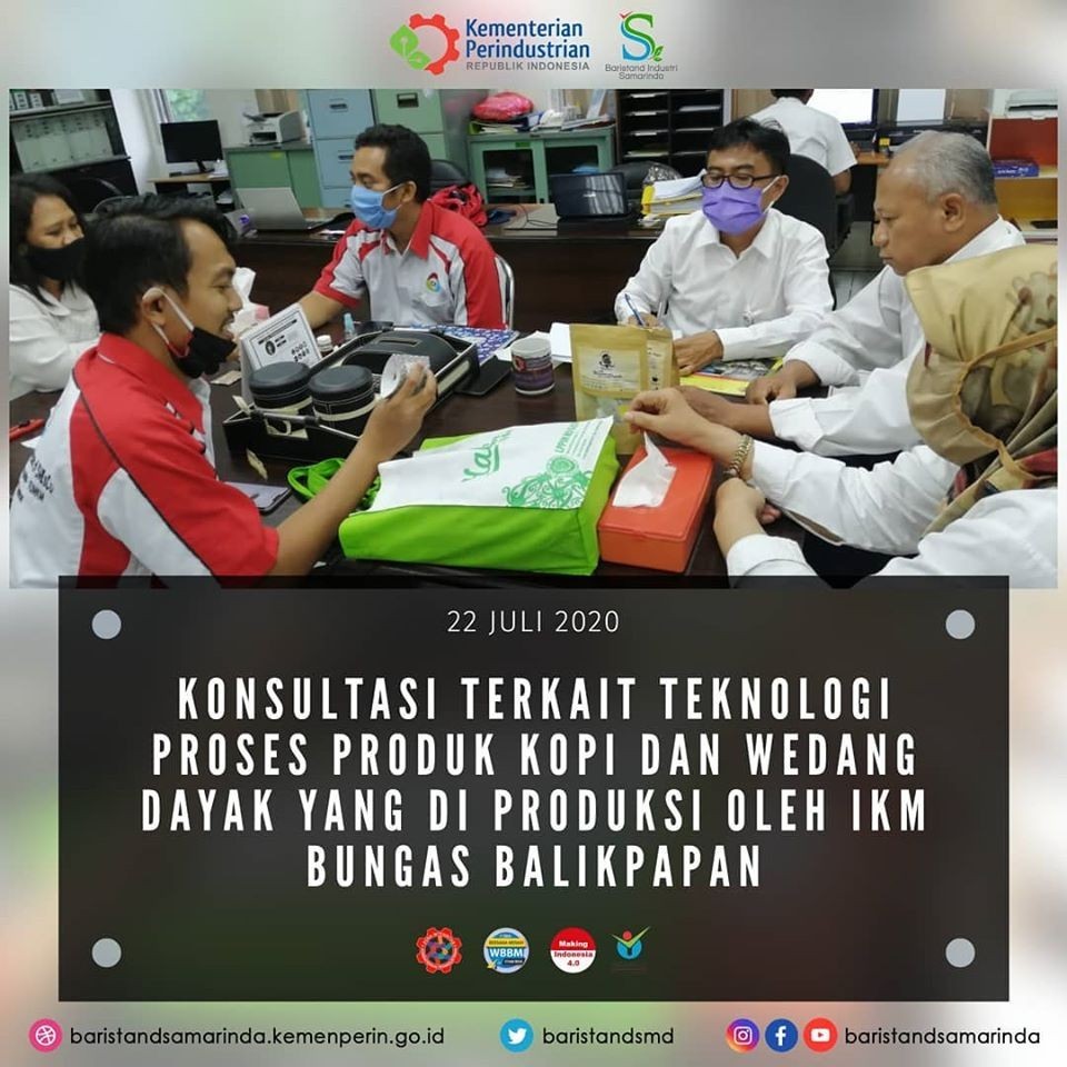 Pelayanan Konsultasi Teknis Baristand Industri Samarinda