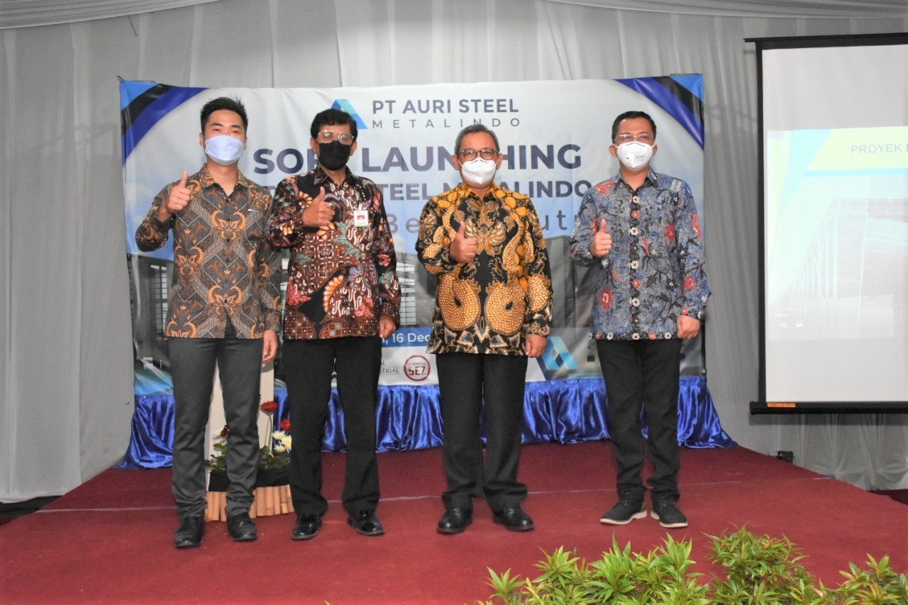 Produsen Baja Ringan Tanam Investasi USD 4,9 Juta di Kawasan Industri Kendal