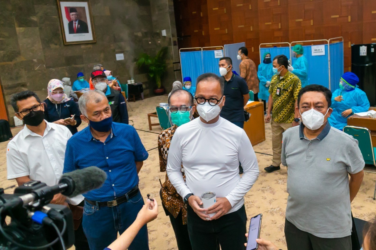 Pelaksanaan Vaksinasi Dorong Kinerja dan Gairah Usaha