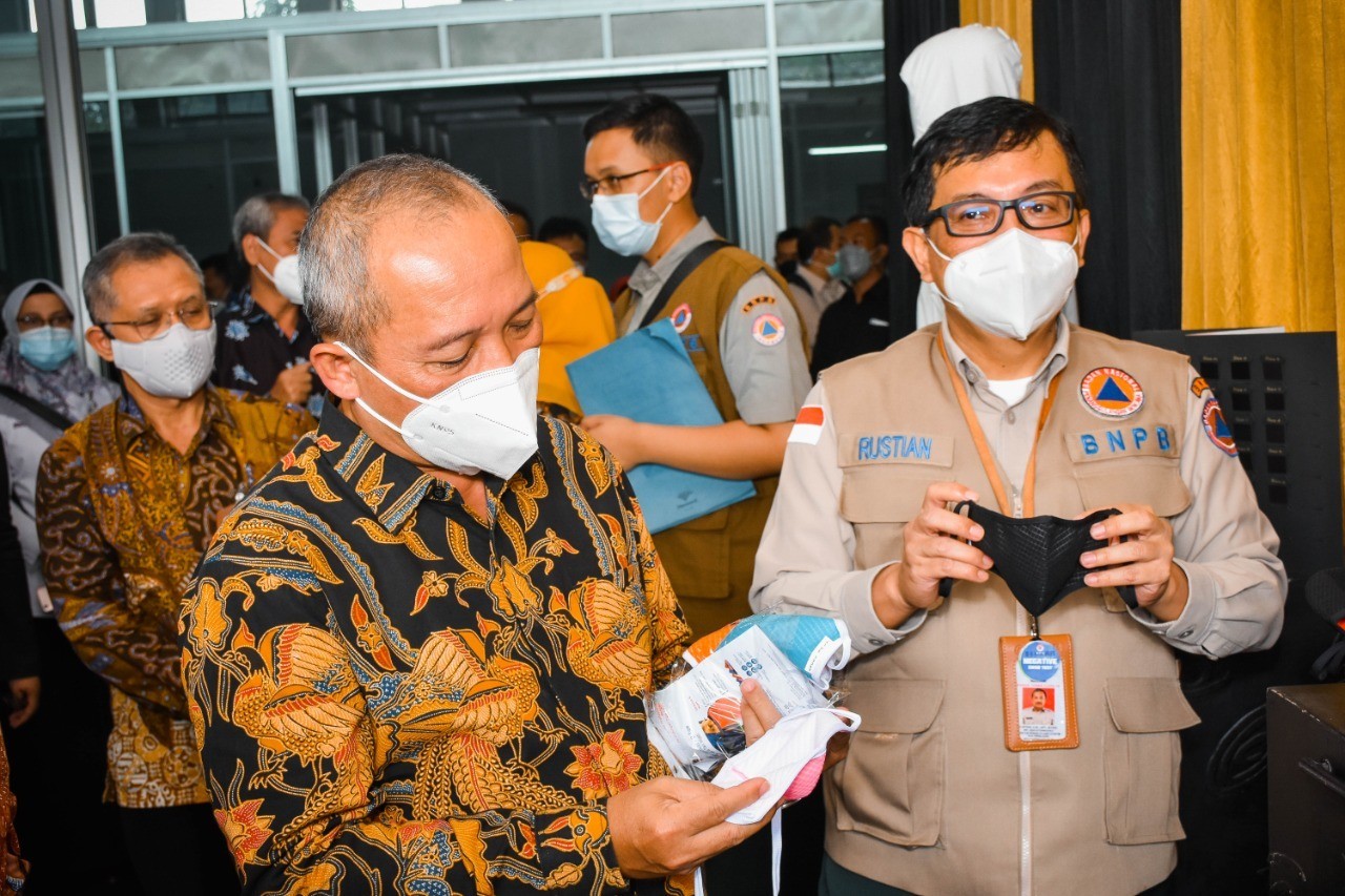 Penuhi Kebutuhan Masker N95, Kemenperin dan BNPB Bangun Lab Pengujian