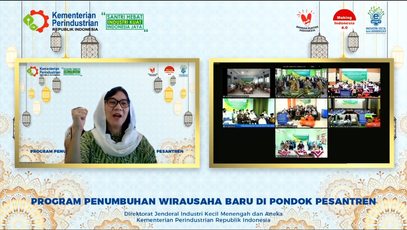 Kemenperin Terus Kembangkan Jiwa Entrepreneur di Pondok Pesantren