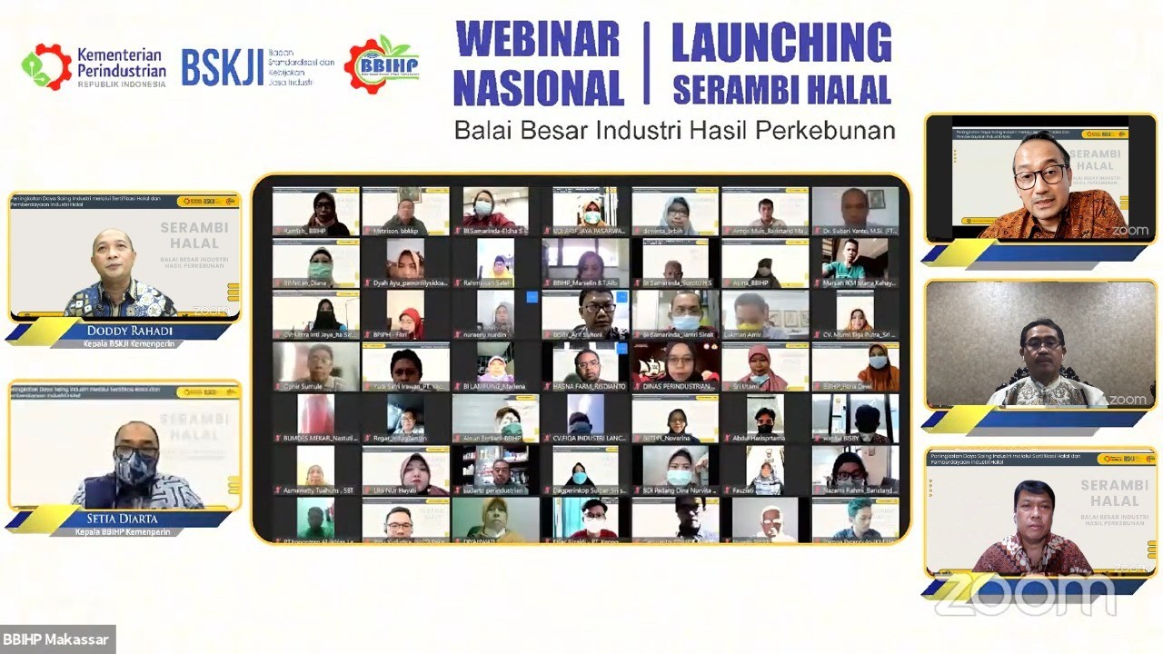 Dukung Pengembangan Industri Halal, Kemenperin Luncurkan Serambi Halal BBIHP