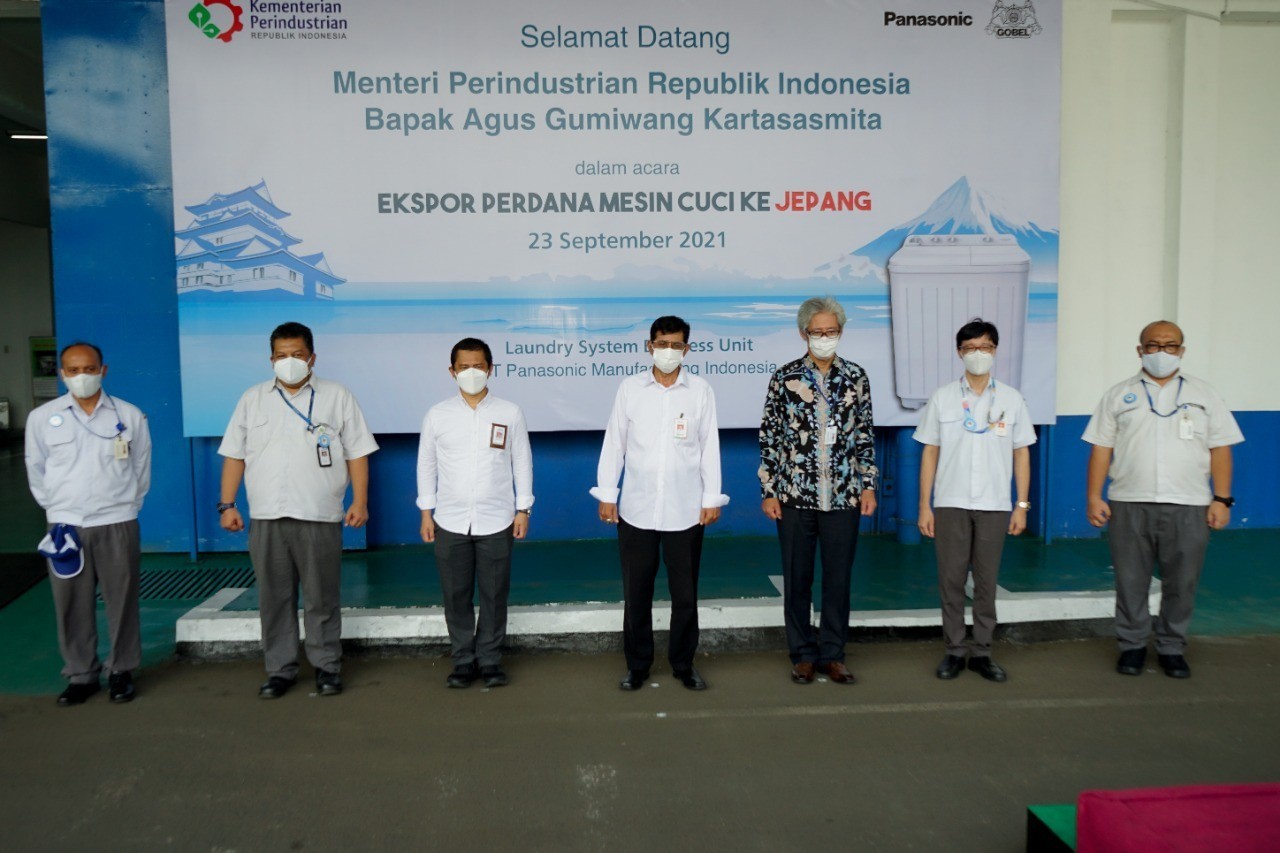 Kemenperin Sukses Merelokasi Produksi Mesin Cuci dari China, Kini Ekspor ke Jepang