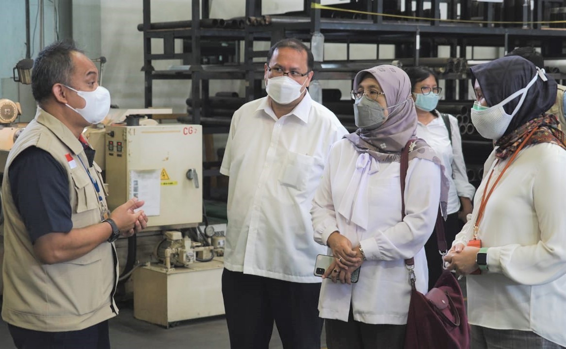 Tinjau Sektor Esensial, Kemenperin: Industri Rasakan Manfaat Aplikasi PeduliLindungi