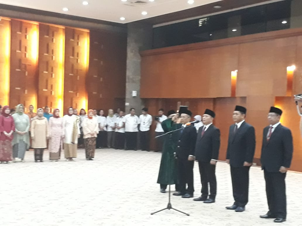Optimalkan Dukungan Bagi Sektor Industri, Menperin Lantik Empat Pejabat Eselon I