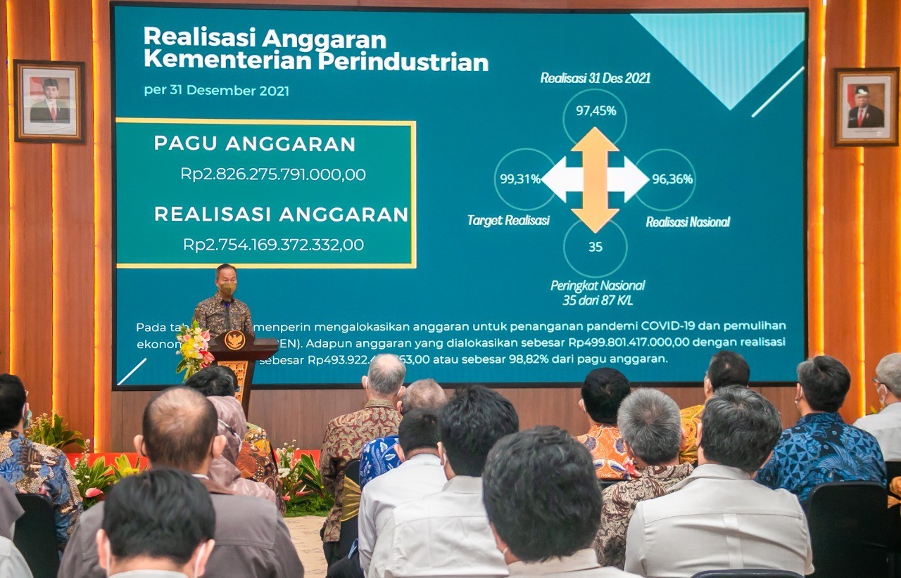 Kemenperin Raih Opini WTP 14 Kali Berturut