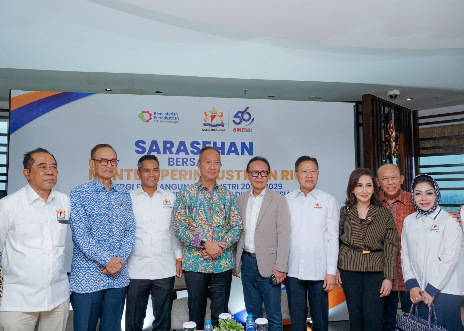 Menperin Gandeng Kadin dalam Revisi UU Perindustrian dan Perumusan Road Map Indonesia Emas 2045